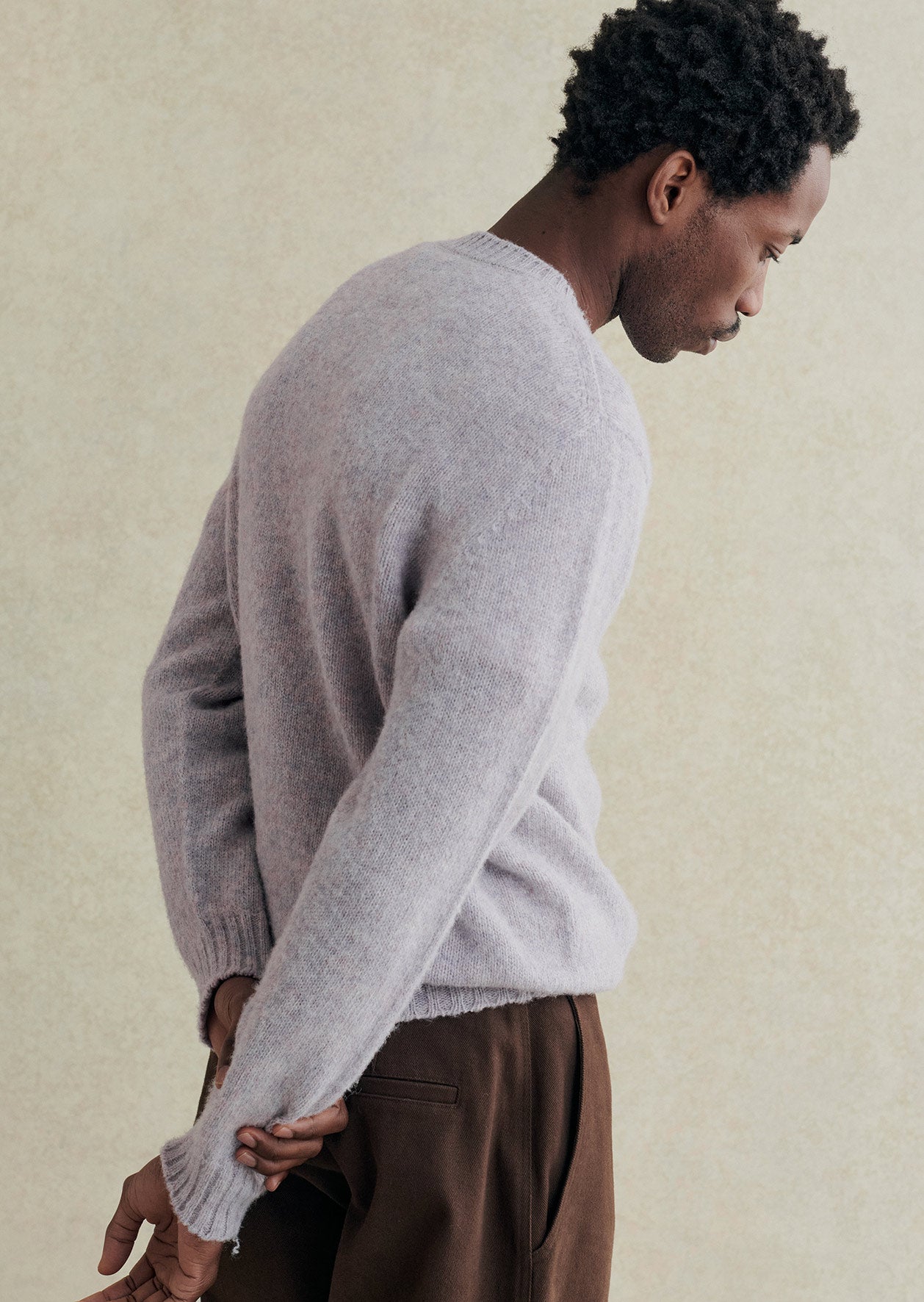 Shaggy sheep jumper