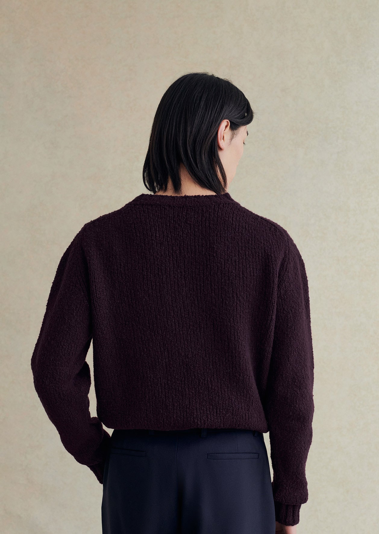 Crew neck jumper