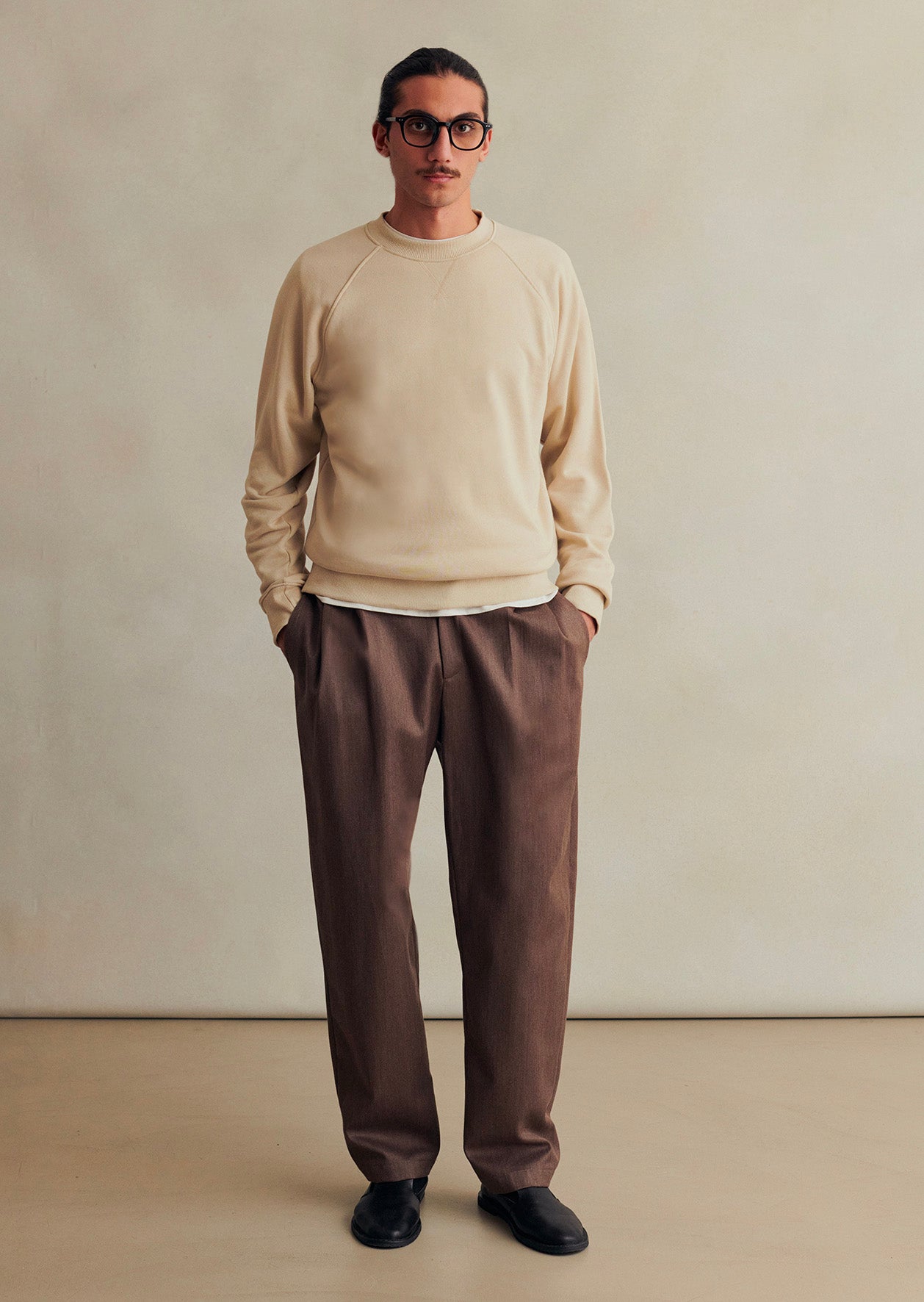 Raglan Crewneck Sweater