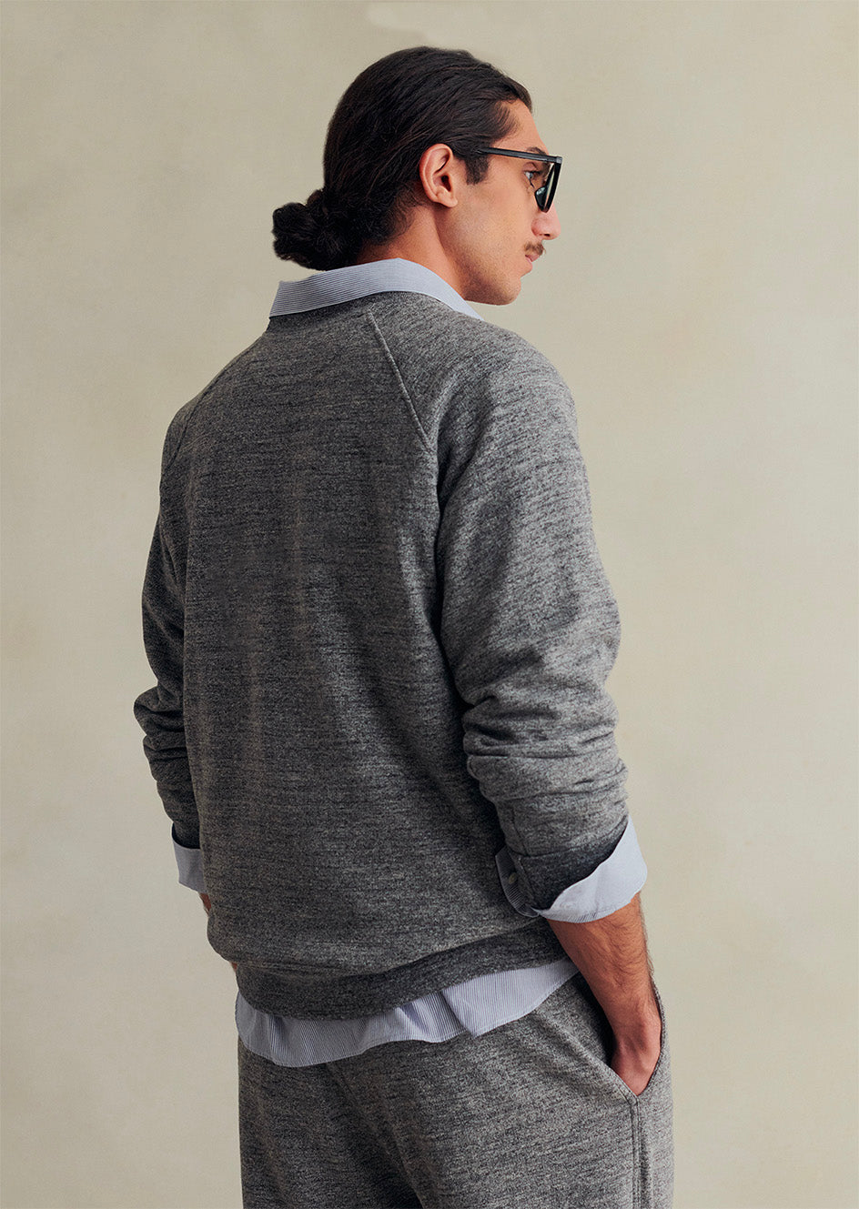 Raglan Crewneck Sweater