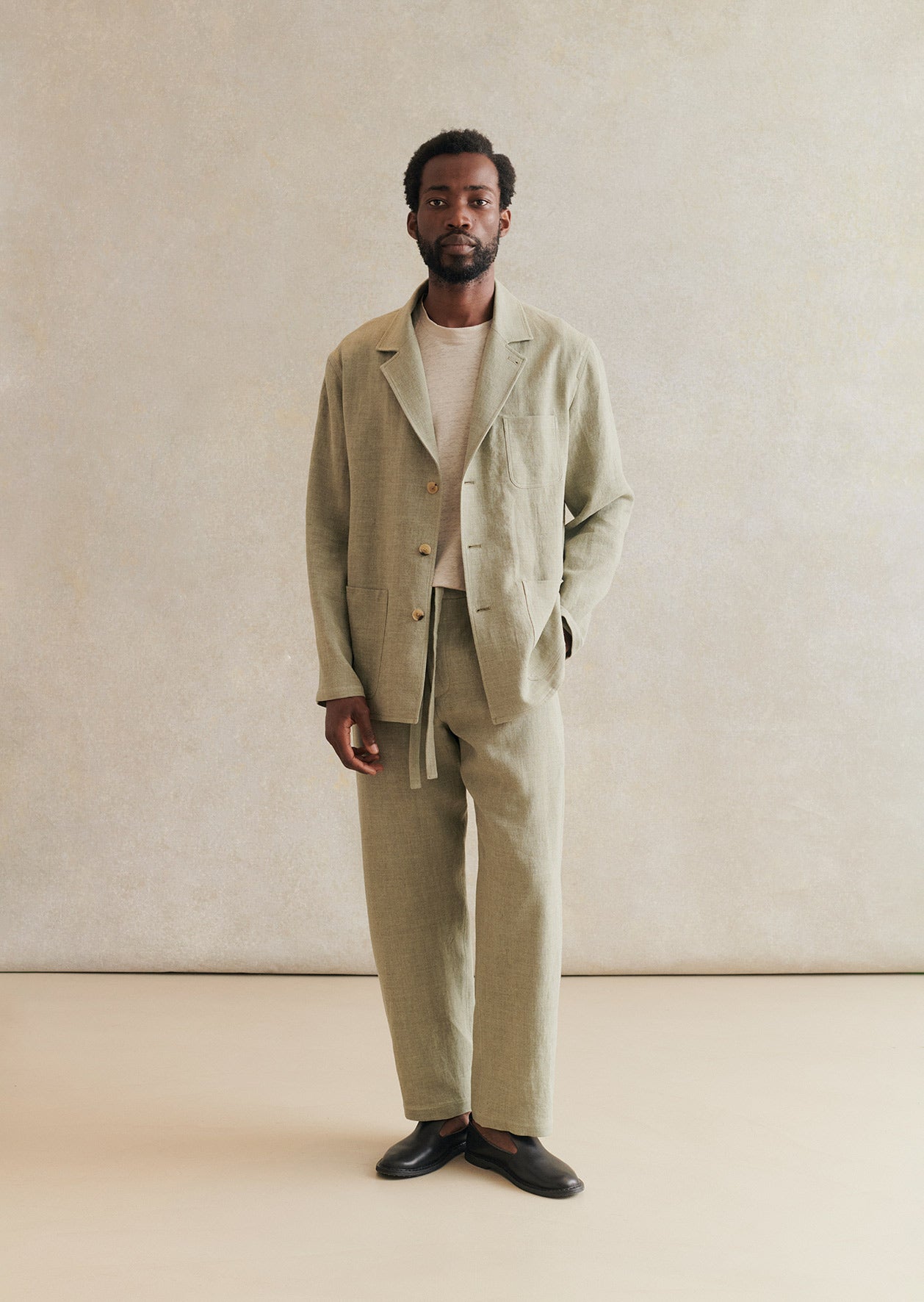 de bonne facture Veste De Voyageur Laine & Lin Belge