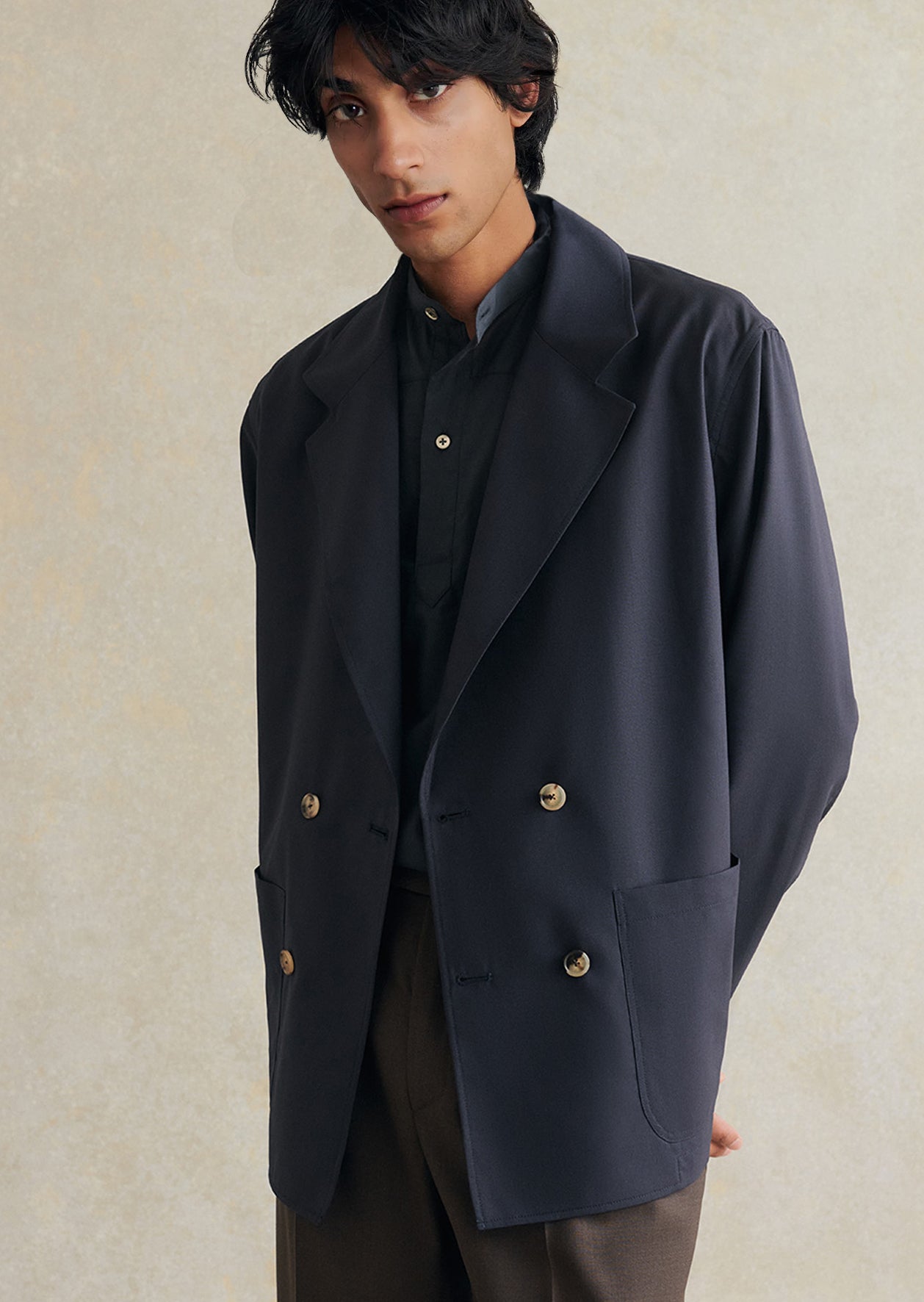 Double-Breasted Jacket