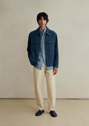 Veste (blazer) Bleue Bamboo Traders - Taille M, Coupe Ajustée, Pour Petites (occasion Très Bon état)