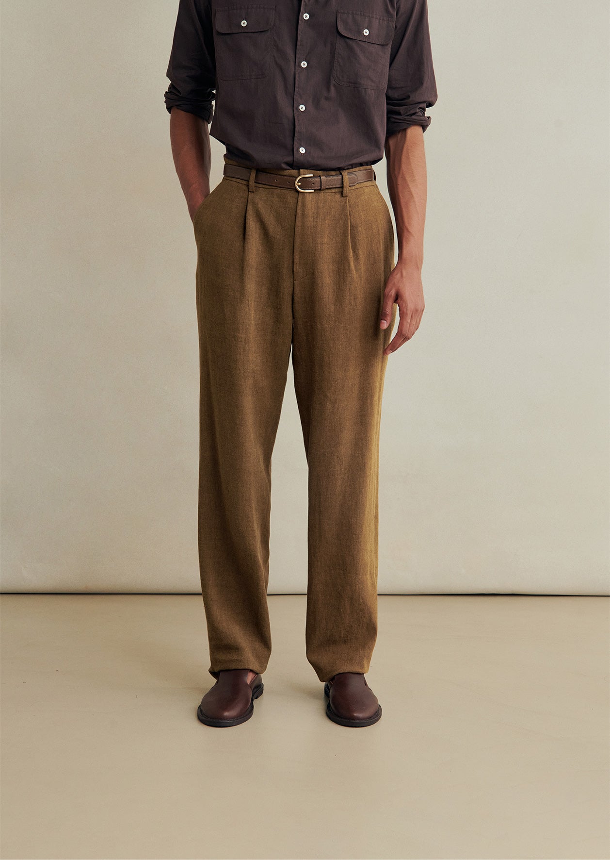 Pantalon À Pince