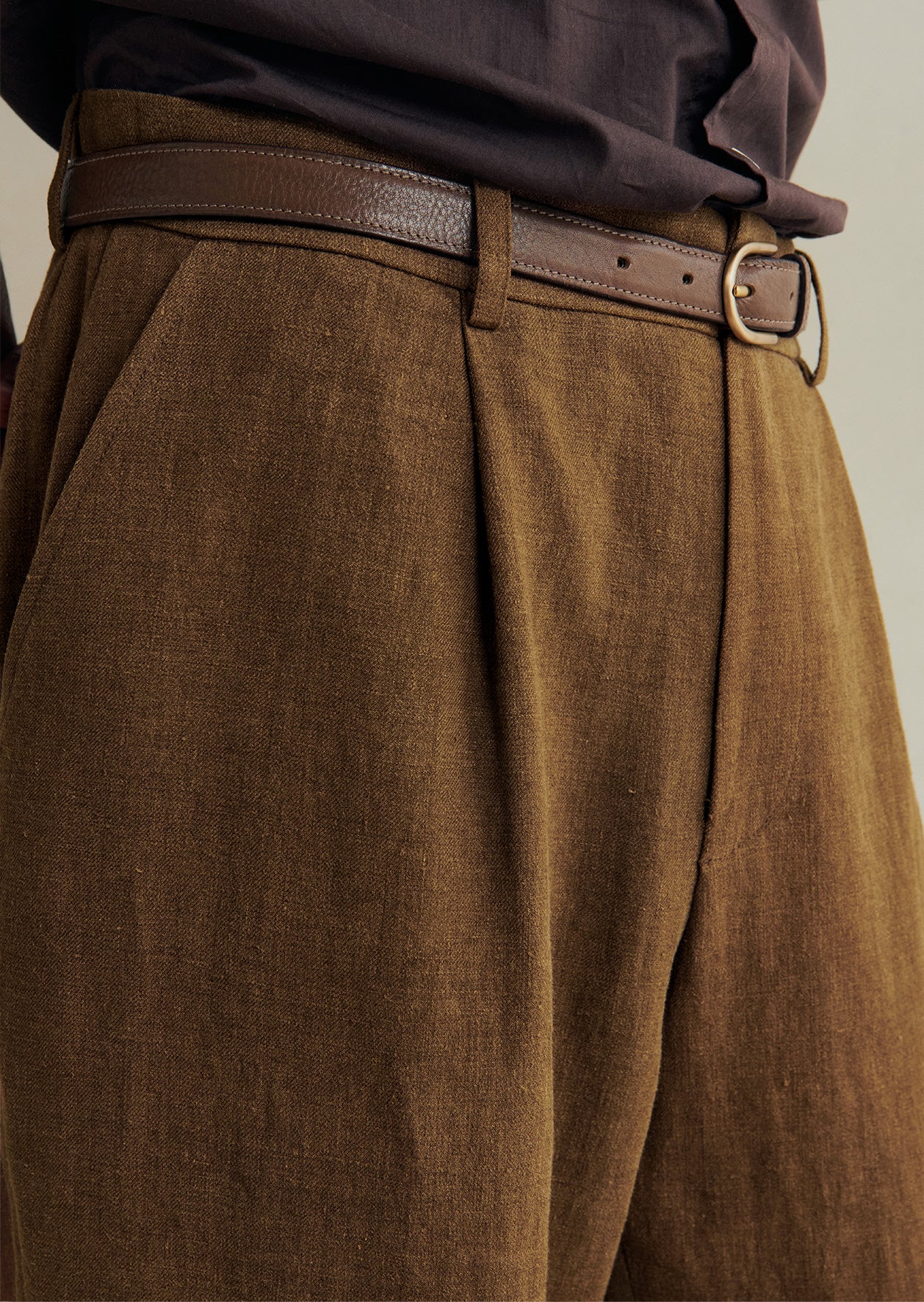 Pantalon À Pince