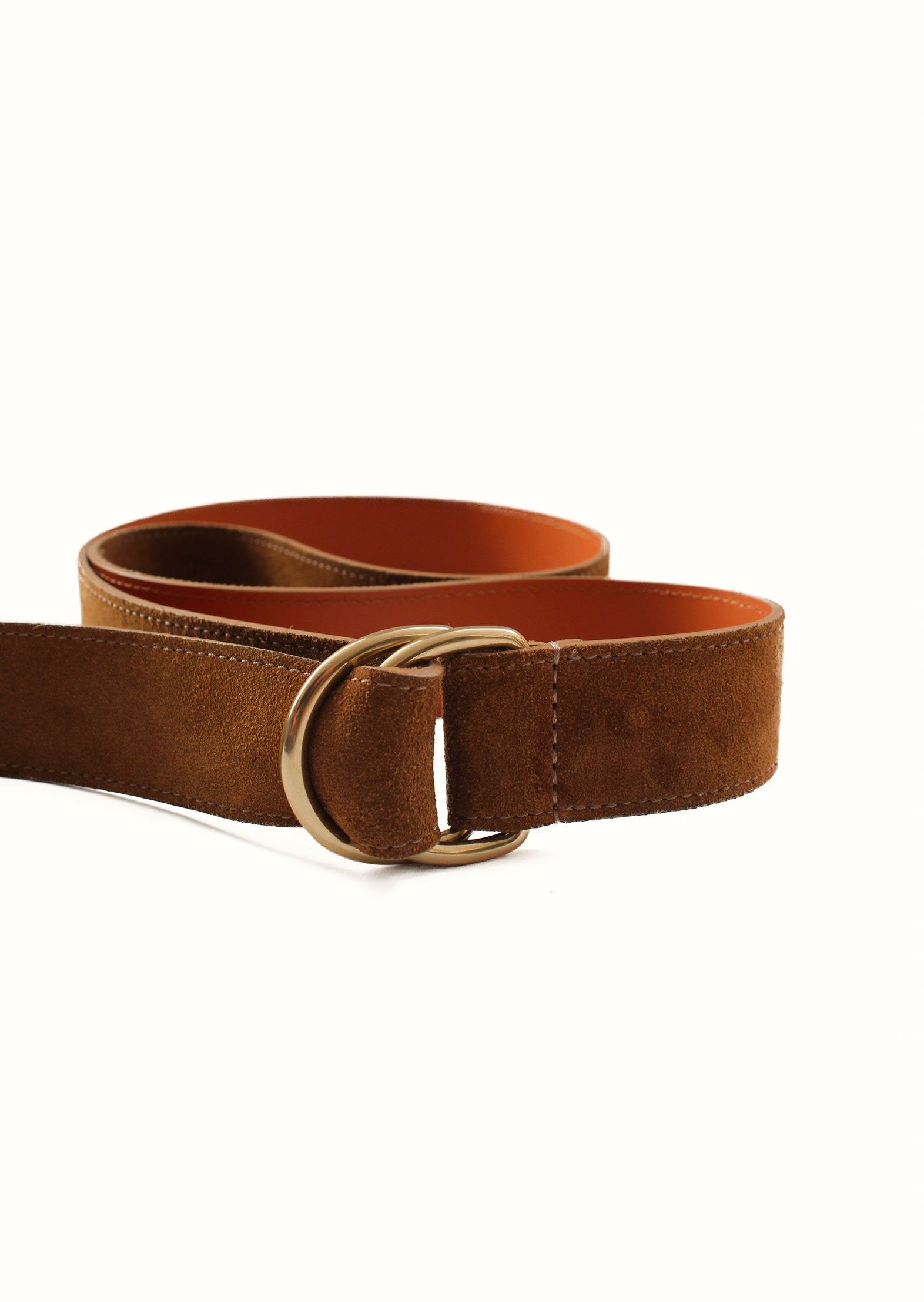 Double D ring belt