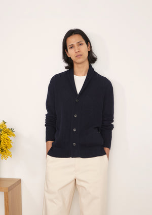 Shawl Collar Cardigan