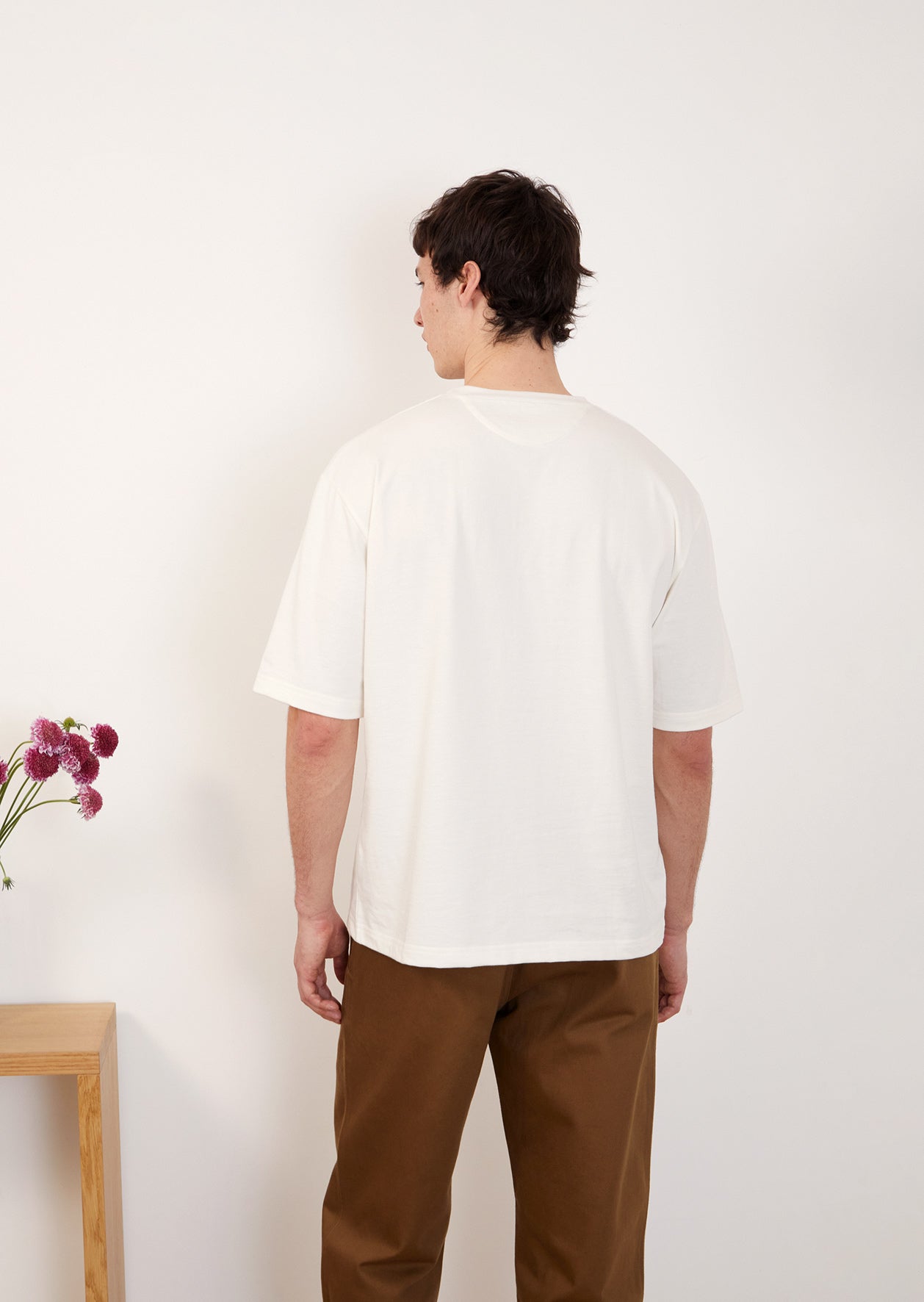 Patched Pocket Oversized T-Shirt