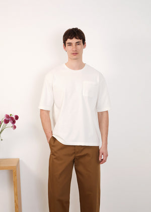 Patched Pocket Oversized T-Shirt