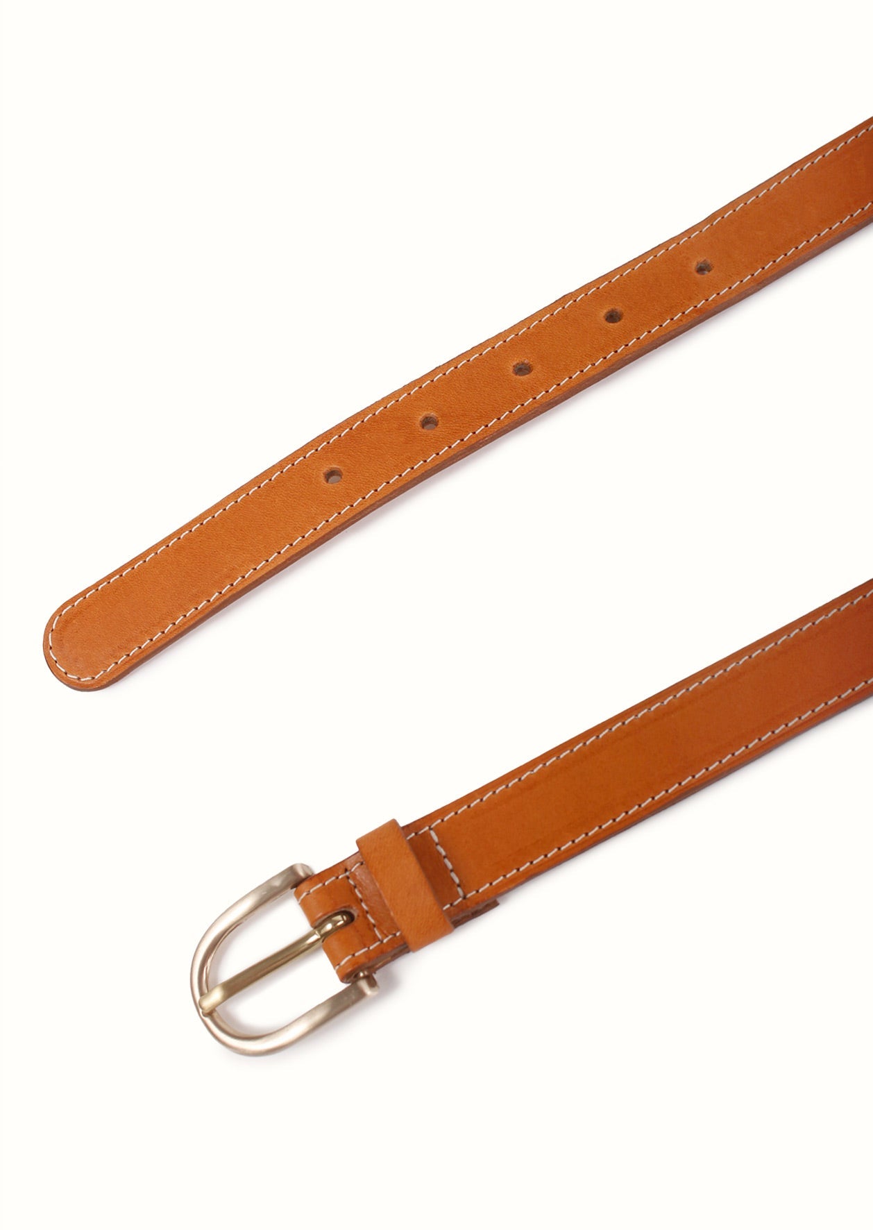 De Bonne Facture - Essential Belt - Napa Calfskin Leather - Camel