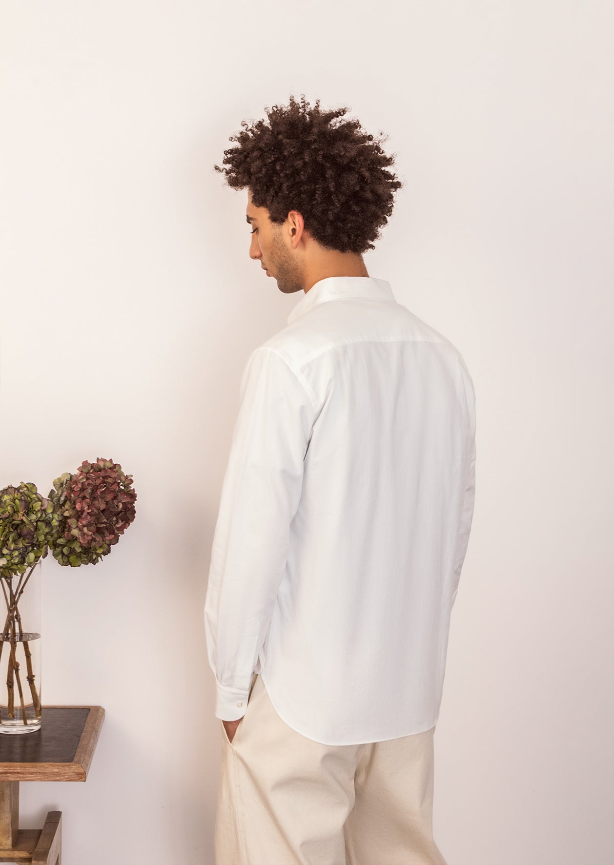 Permanent - Buttondown shirt - Organic oxford cotton - White