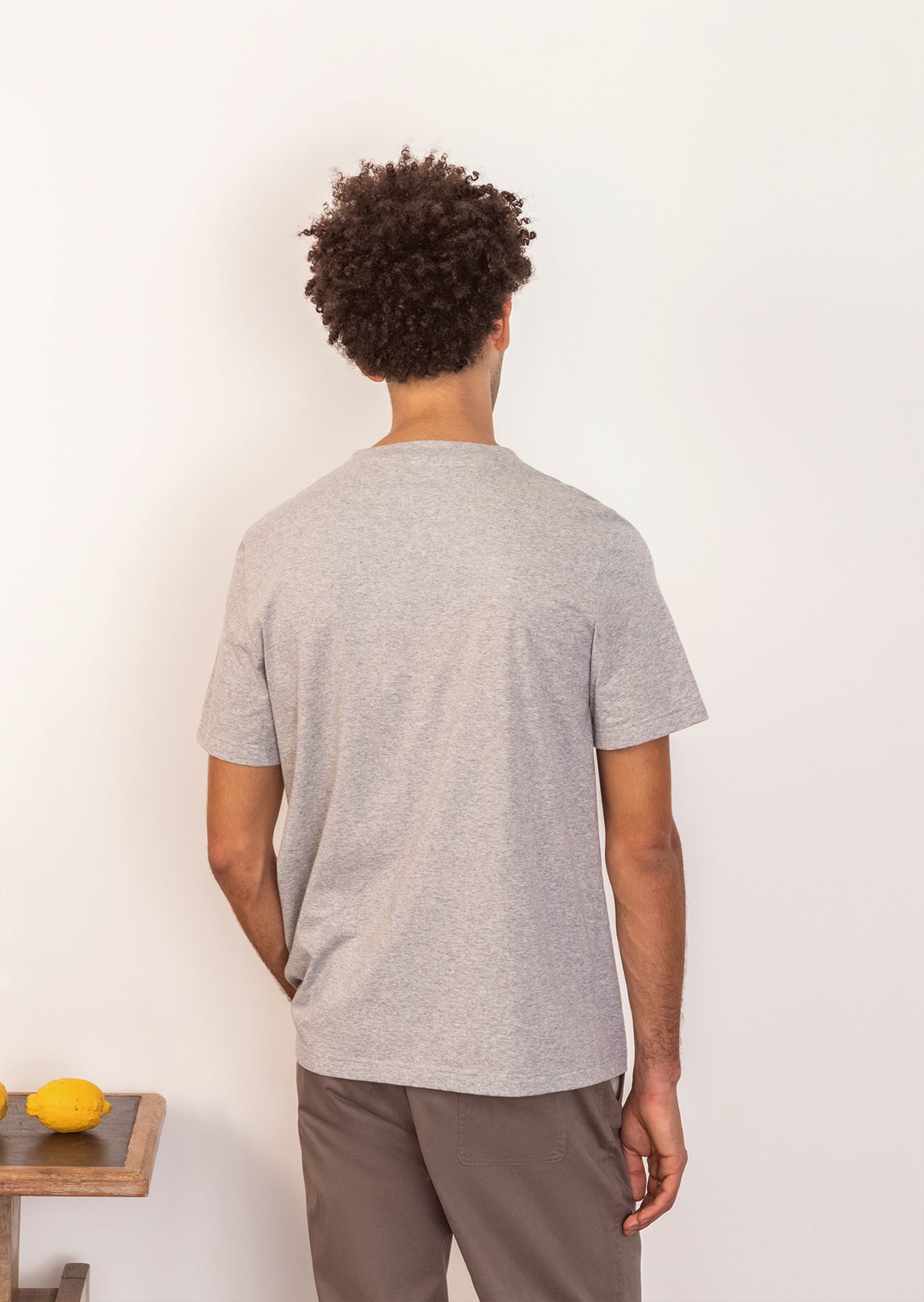 Permanent - Essential t-shirt - Organic cotton jersey - Grey