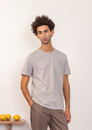 Permanent - Essential t-shirt - Organic cotton jersey - Grey
