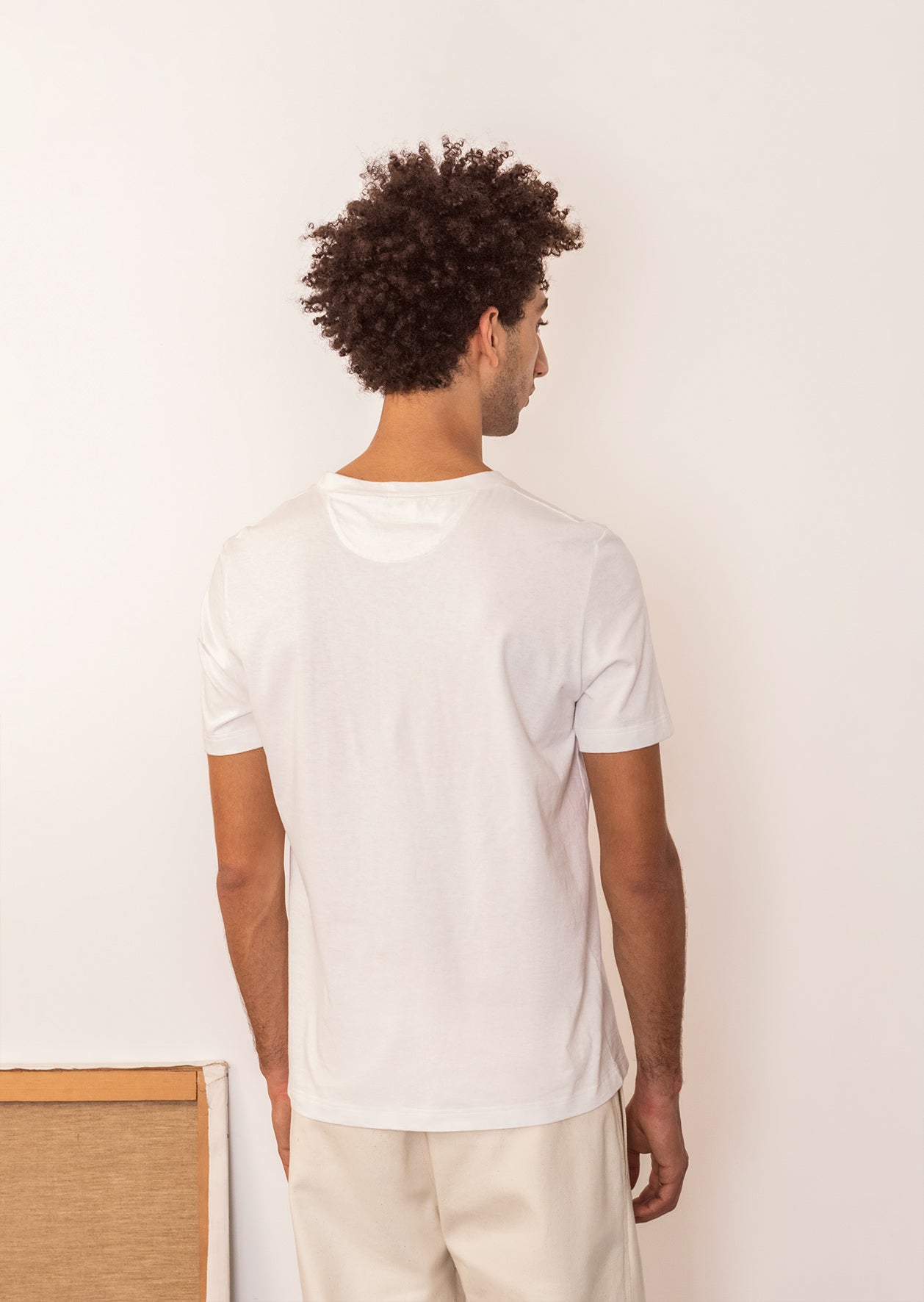 De Bonne Facture - Permanent - Essential t-shirt - Organic cotton jersey - White